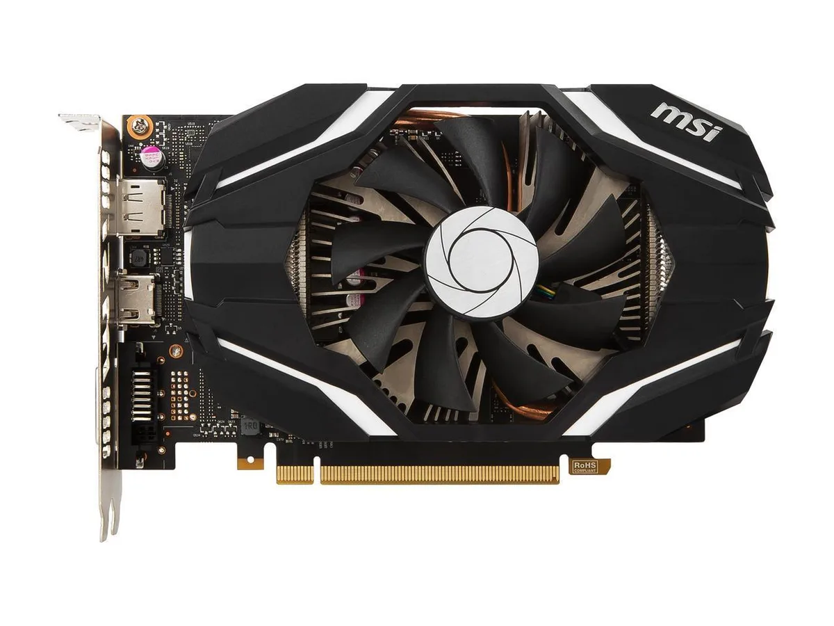 MSI MSI GeForce GTX 1060 6G OCV1 6GB GDDR5 Single Fan graphics card — termékfotó