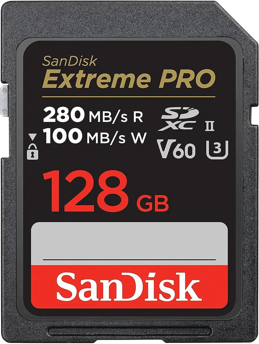 SanDisk SanDisk Extreme PRO SDXC 128GB 280MB/s 100MB/s memory card — φωτογραφία προϊόντος