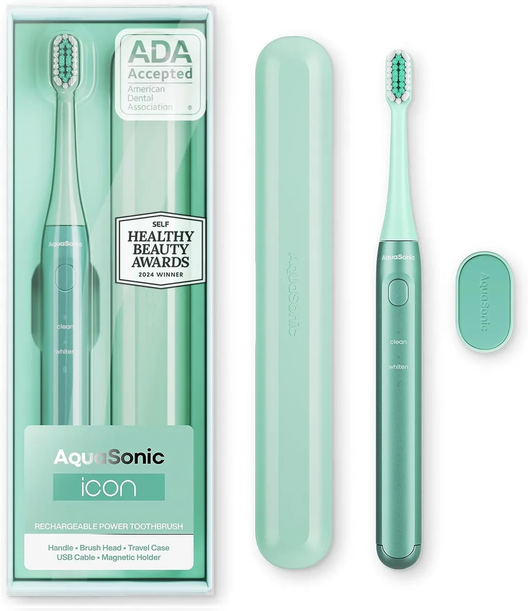  Panasonic Icon Aquasonic Rechargeable Toothbrush Mint — produktfoto
