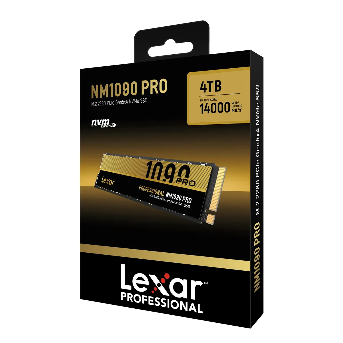 Lexar Lexar LNM-1090Pro 4TB M.2 NVMe internal SSD — photo du produit