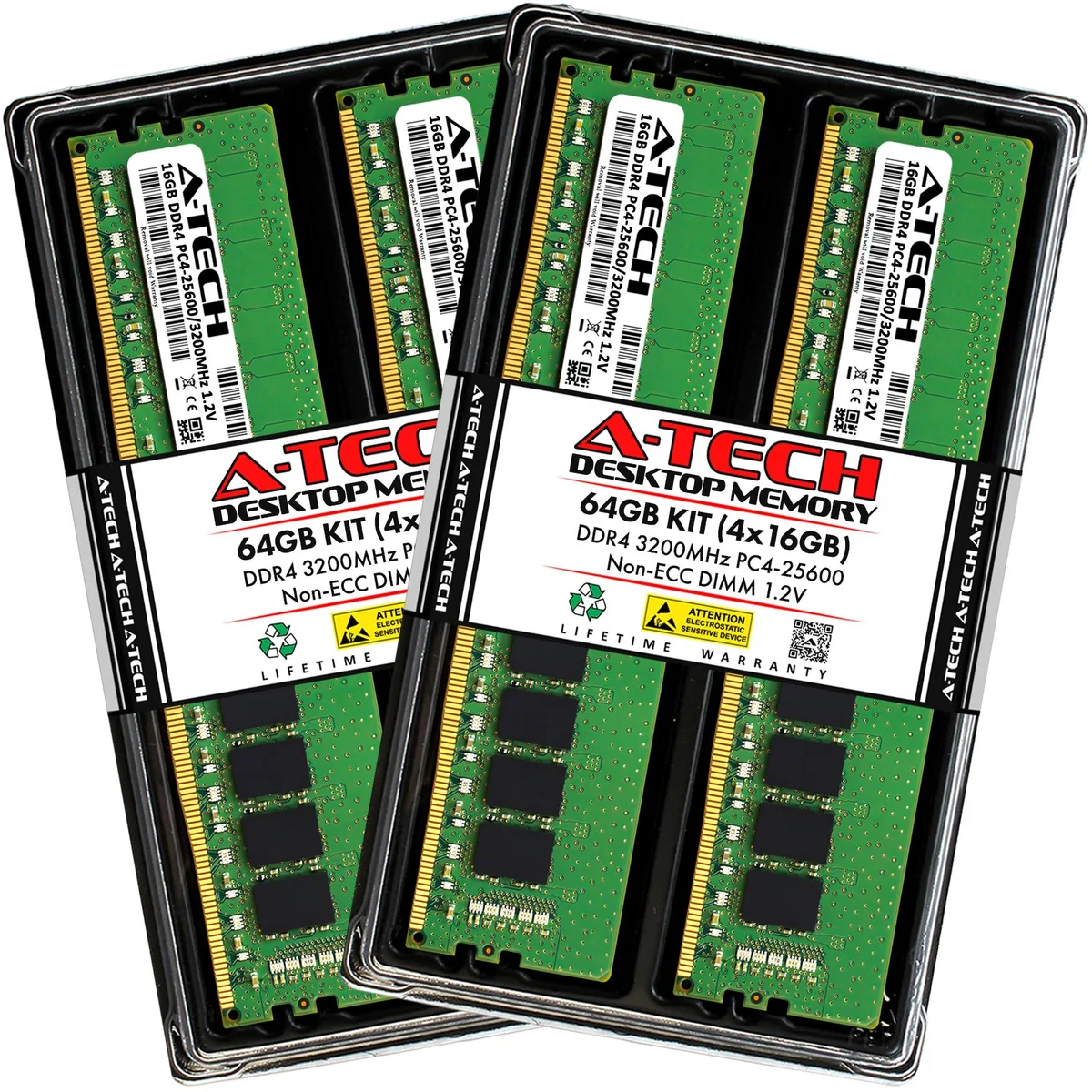 Four green circuit boards with black chips no metal covers