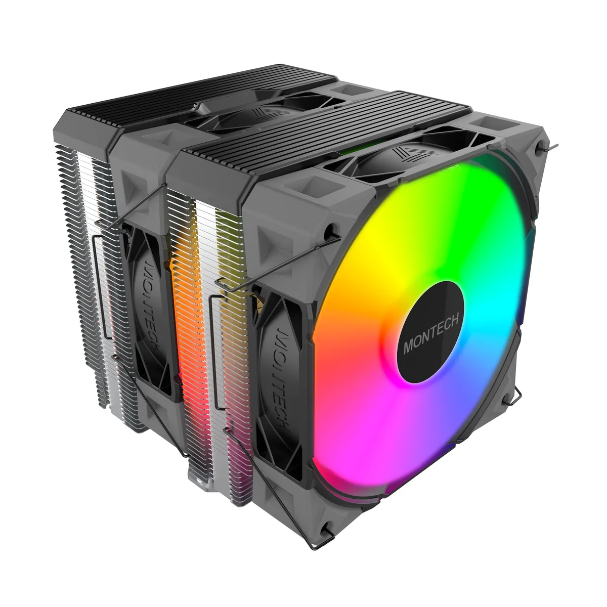 Montech Montech NX600 ARGB Black CPU cooler — photo du produit