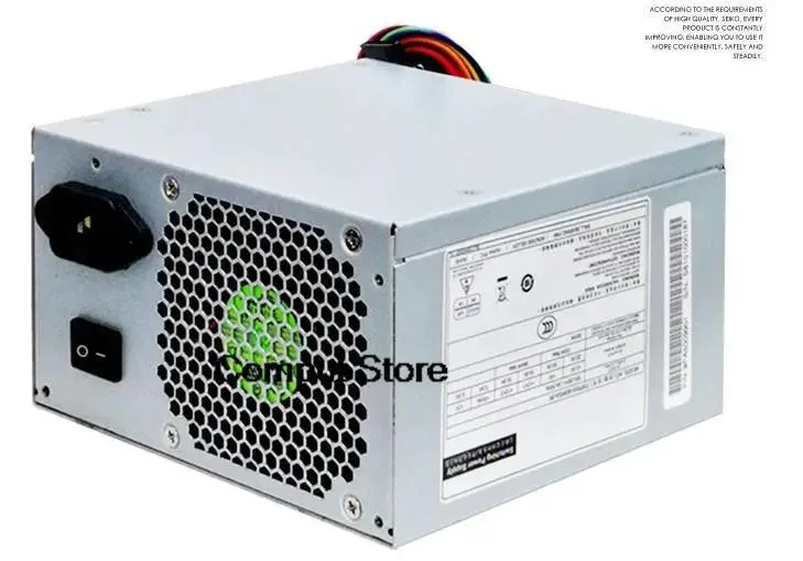 KHACHIMO 500W ATX power supply unit in metal casing
