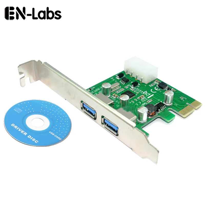 EN-Labs EN-Labs PCIE22U3D 2-port USB 3.0 PCIe expansion card — 제품 사진
