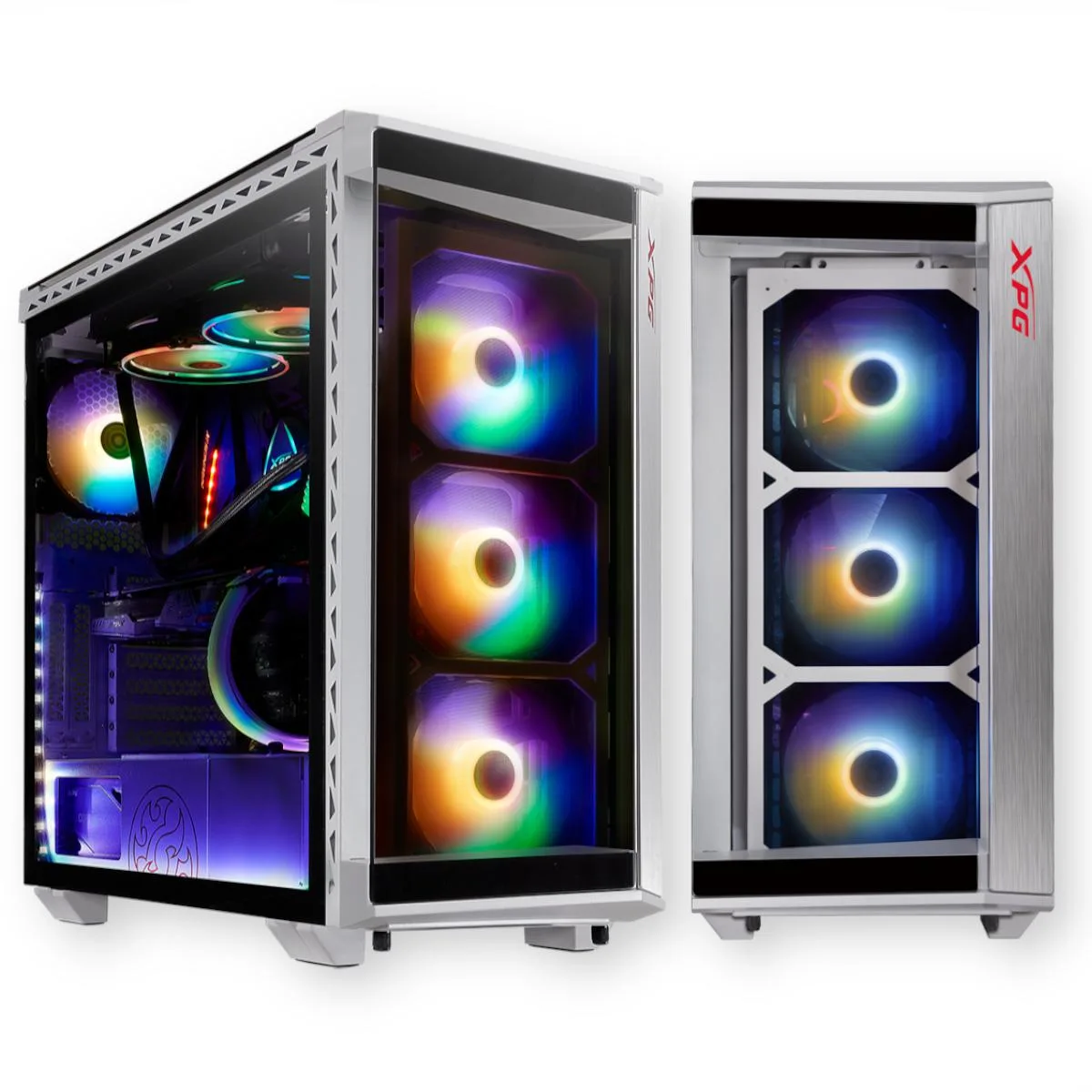 XPG XPG BATTLECRUISER Super Mid Tower Case White — photo du produit