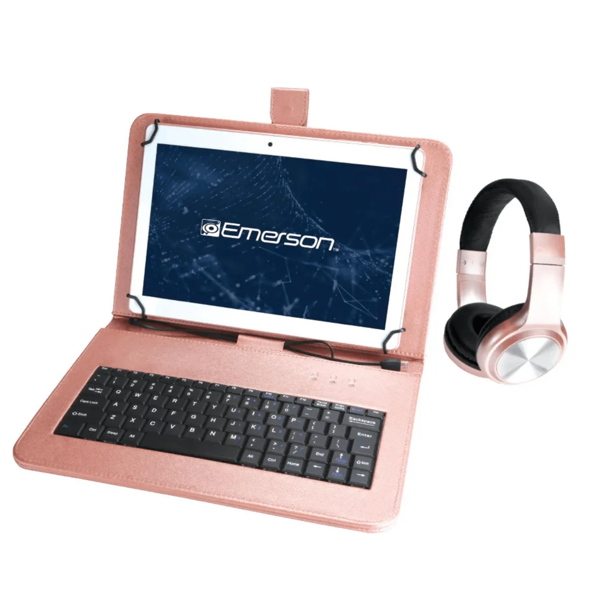 Emerson Emerson EID-9000-RG 9.0" Tablet Android 14 1.5 GHz Quad Core 1024 x 600 Rose Gold — foto del producto