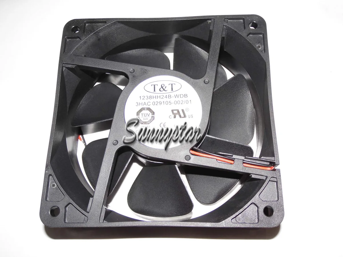 Zyvpee Zyvpee 1238HH24B-WDB 120*38mm 24V 0.70A 2 Wires Case Fan — 제품 사진