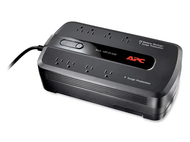 APC APC BE650G 650 VA 390 W 8 Outlets UPS — product photo