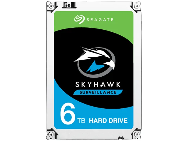 Seagate Seagate SkyHawk ST6000VX001 6TB 3.5" internal hard drive SATA 6.0Gb/s 256MB cache 5400 RPM — 商品写真