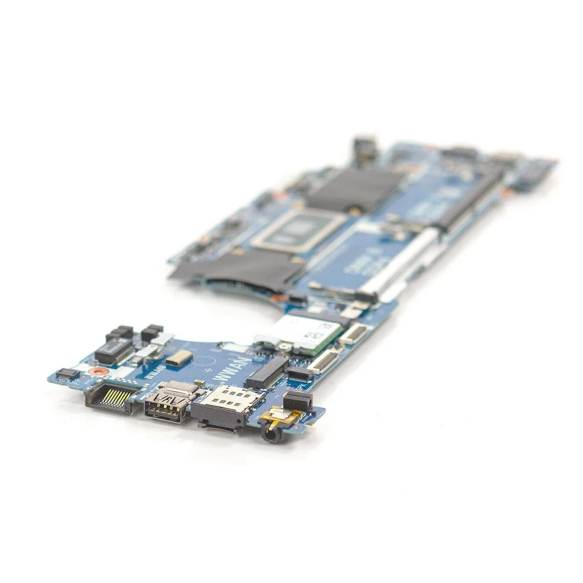 Dell Latitude 5300 motherboard with soldered Intel Core i7-8665U processor and DDR4 memory slots