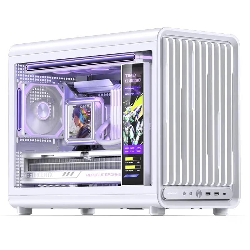 JONSBO JONSBO D33 White Micro ATX PC Case — product photo