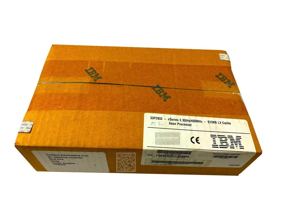 IBM Intel Xeon 2.2 GHz processor in green ceramic PGA-603 package