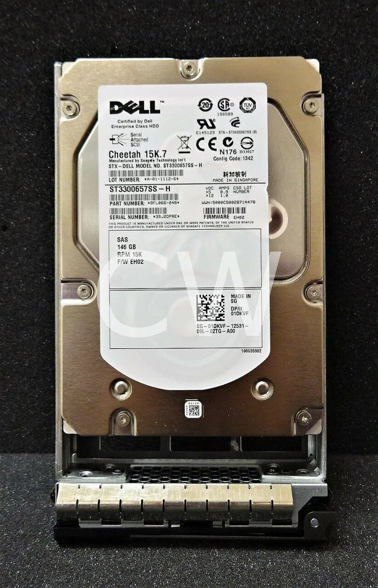 DELL DELL ST3300657SS CHEETAH 15K.7 146GB 15000RPM SAS 3.5" internal hard drive — 商品写真