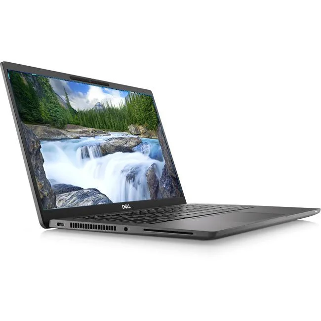 Silver Dell Latitude 7420 14 inch laptop closed lid