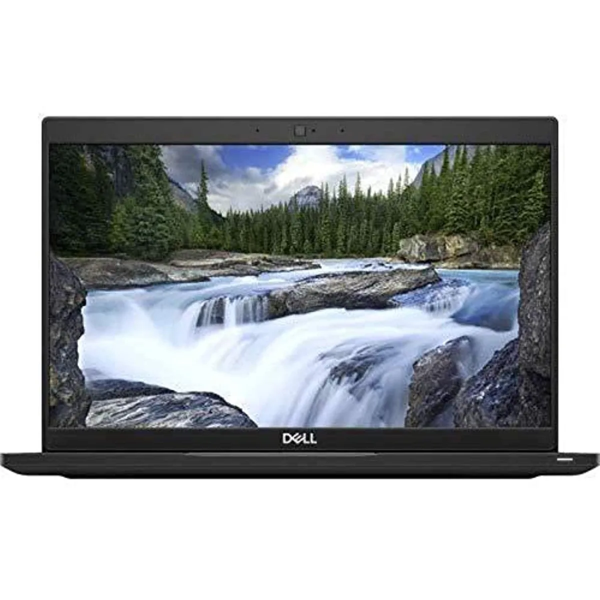Silver Dell Latitude 7390 13.3 inch laptop closed view