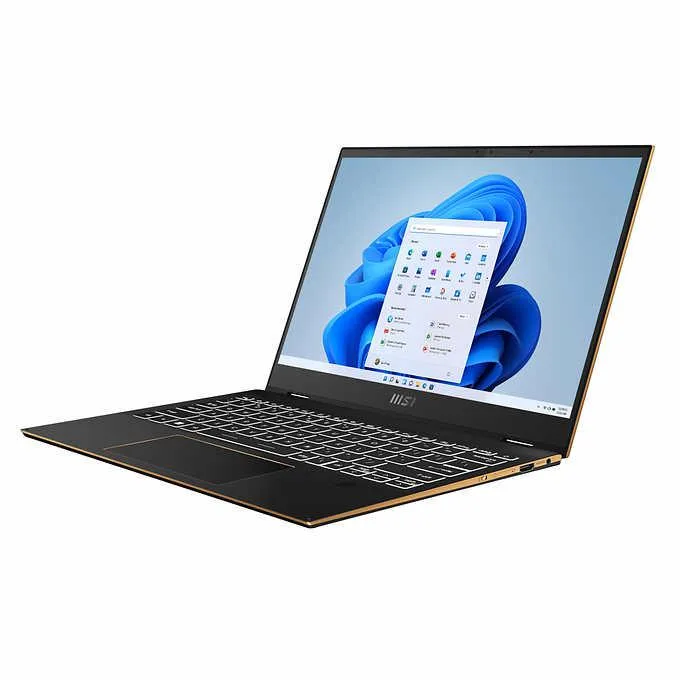 MSI MSI Summit 13.4" 2-in-1 i7-1280P 16GB 1TB 120Hz Touchscreen laptop — termékfotó