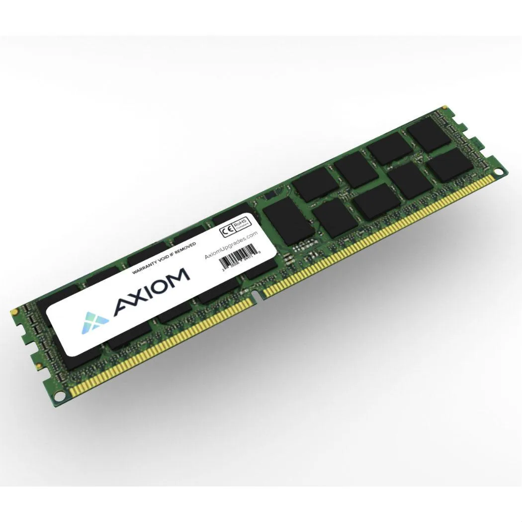 Green 240-pin DDR3 DIMM with black chips and gold contacts