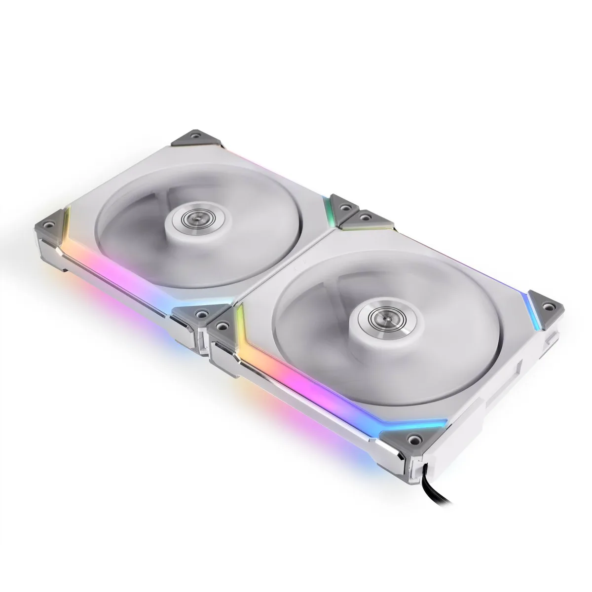 Lian Li Lian Li UF-SL140-2W 2×140mm ARGB white case fan pack — produktbild