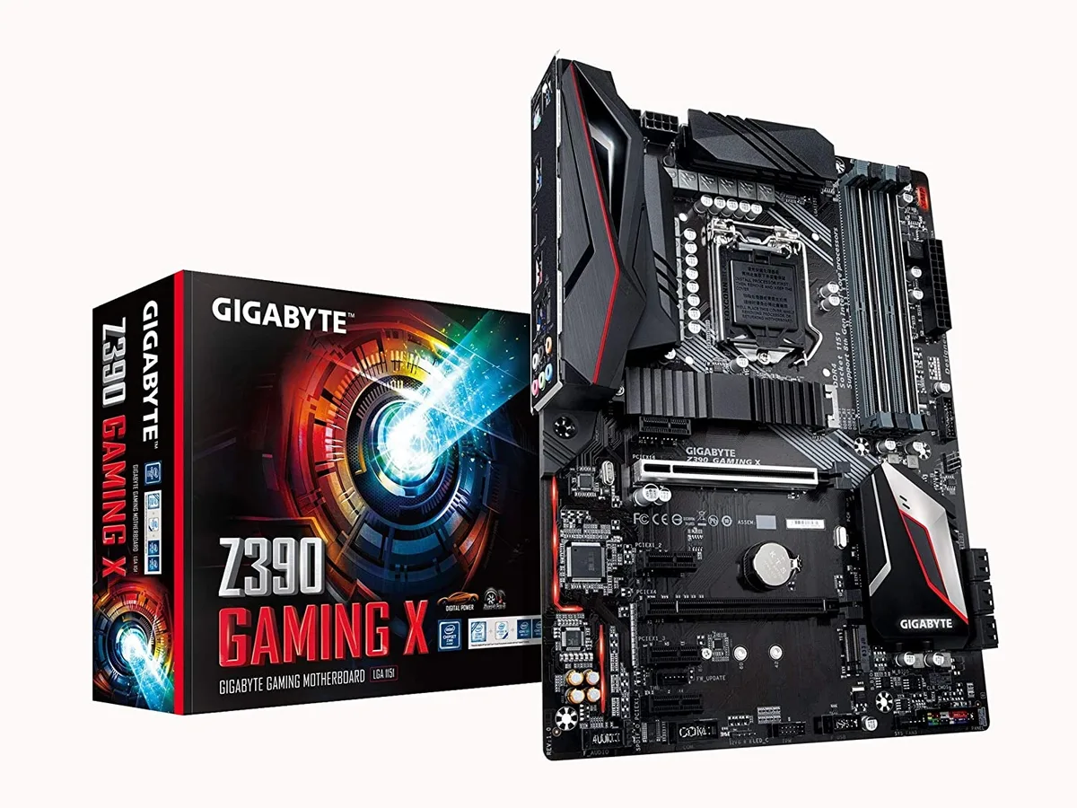 GIGABYTE GIGABYTE Z390 Gaming X Intel LGA1151 ATX 2xM.2 ALC892 Intel LAN HDMI motherboard — product photo