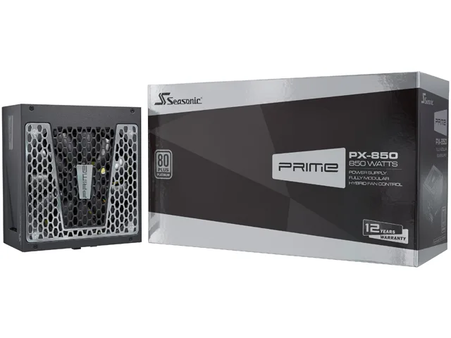 Seasonic Seasonic PRIME PX-850 850W 80 PLUS Platinum power supply — product photo