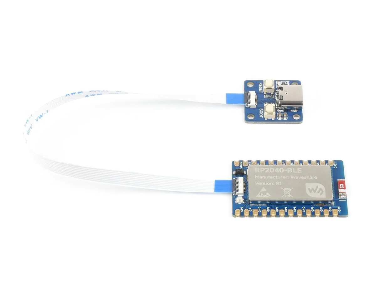 LORDWORLD LORDWORLD RP2040-BLE Mini Development Board with USB Adapter — 제품 사진