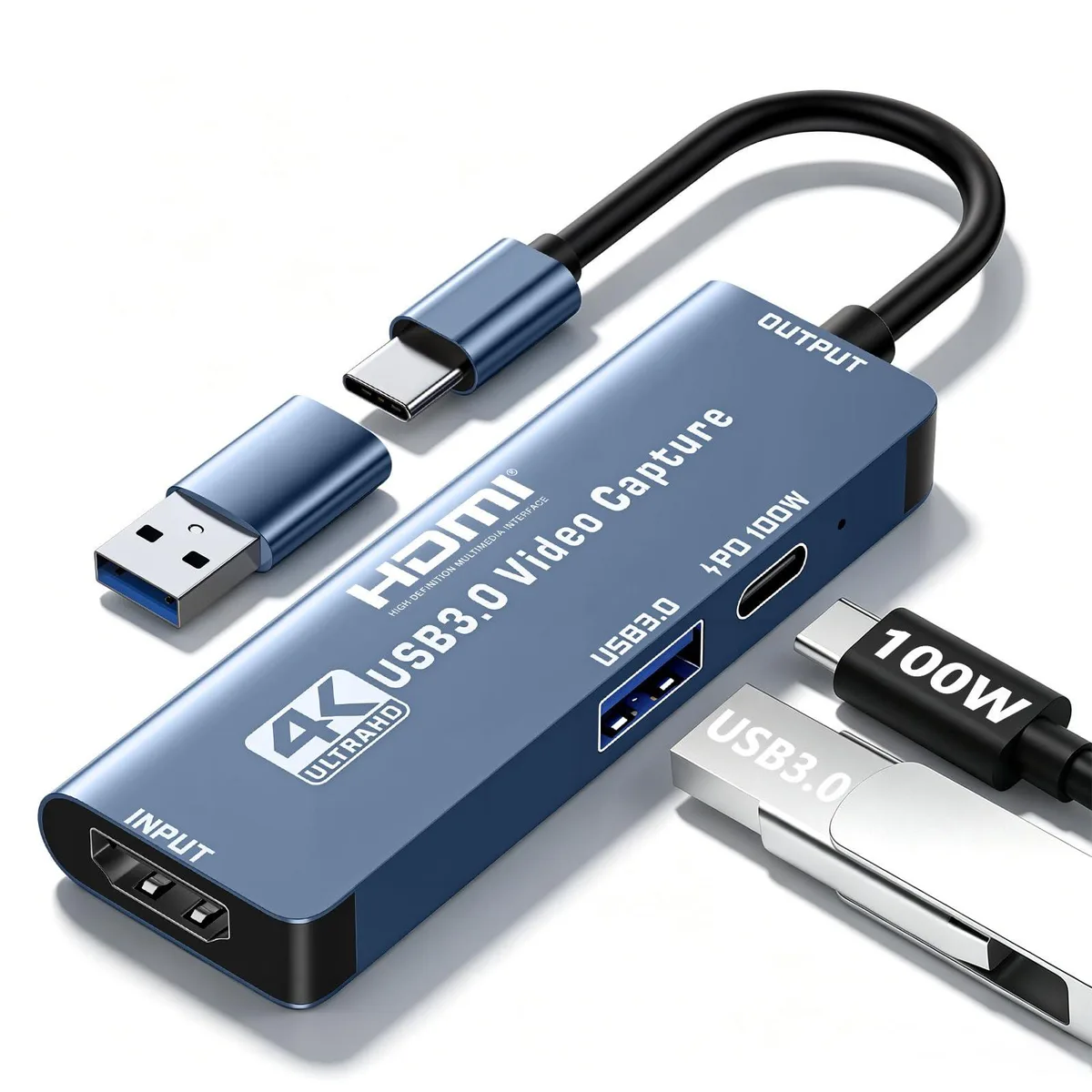  elgato USB 3.0 Video Capture Card with PD 100W and USB3.0 Port — zdjęcie produktu