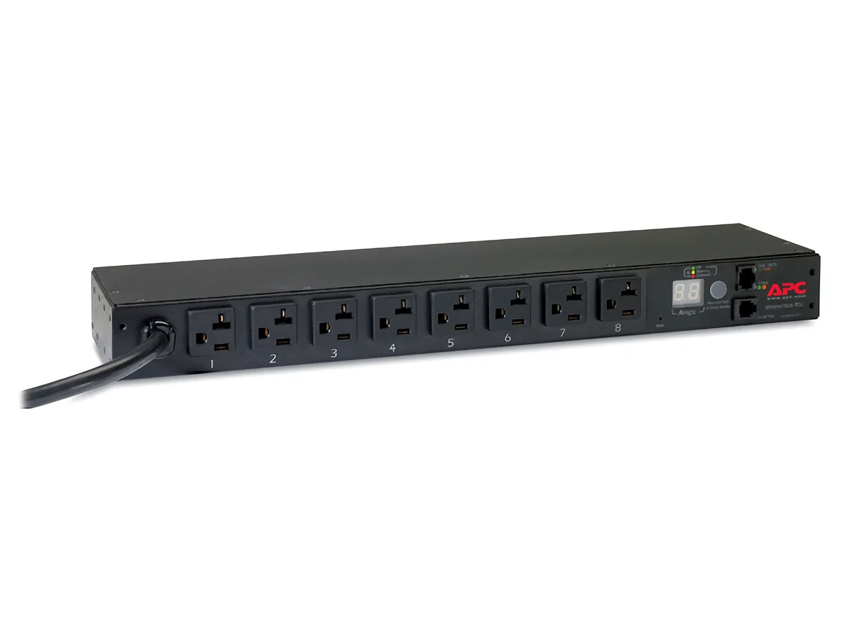 APC APC AP7801B Metered PDU 1U 20A 120V 8x5-20R — termékfotó