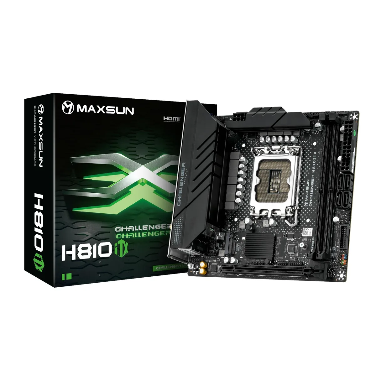 MAXSUN MAXSUN MS-Challenger H810ITX WIFI Intel motherboard — photo du produit