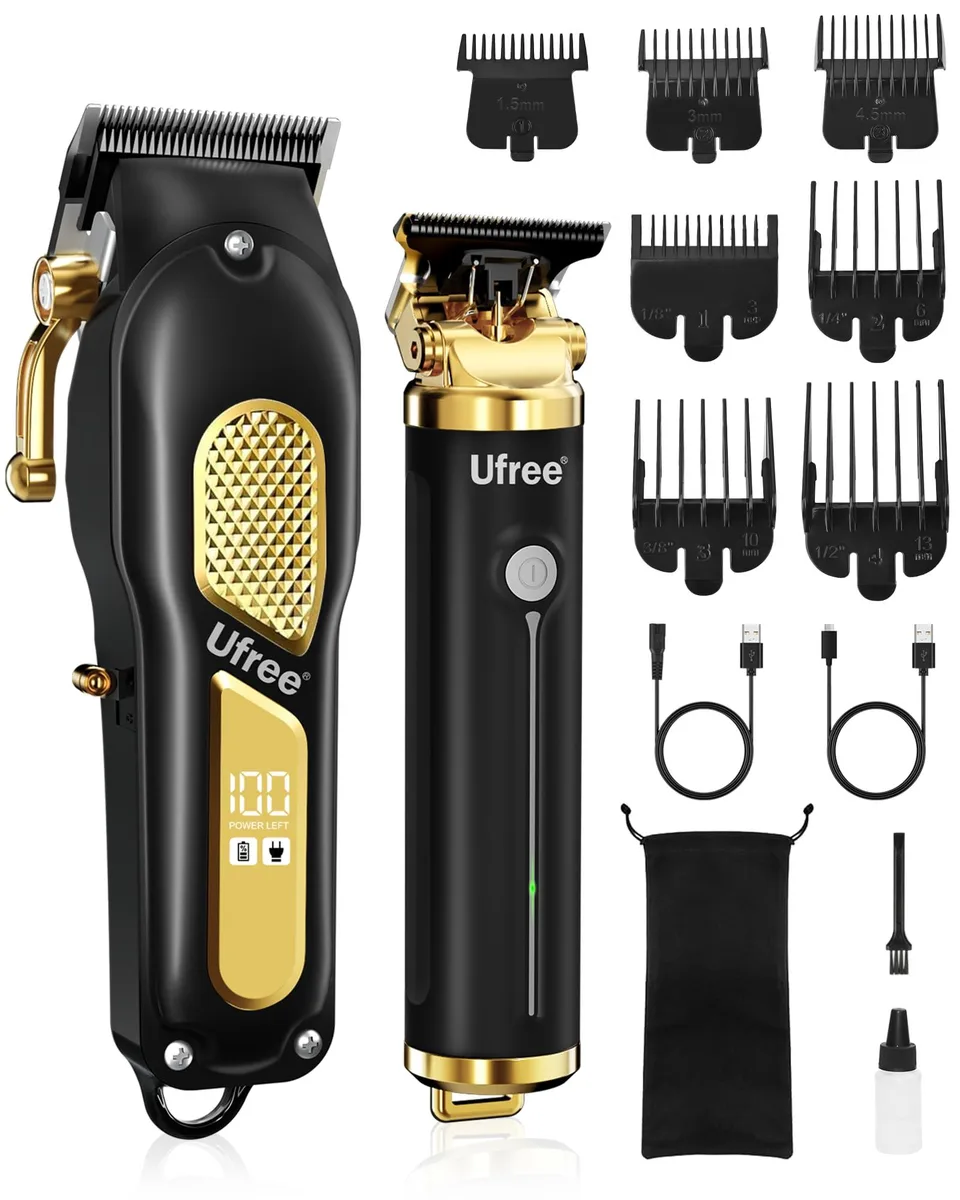  Northwest Ufree Professional Cordless Clippers and Trimmers AMU-2115-Q311 Black 5 Heads — product photo