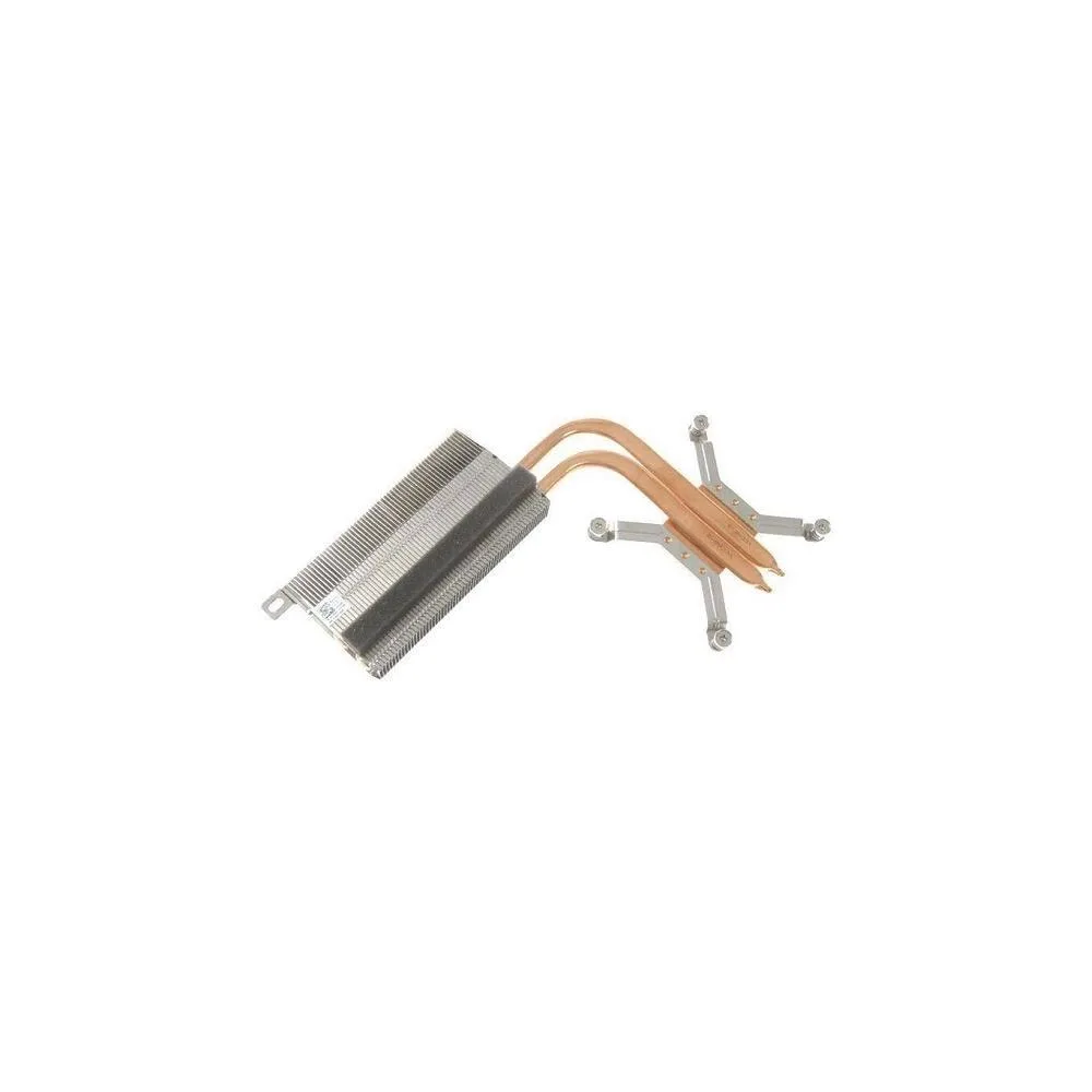 Dell OEM CPU heatsink TY0P5 silver aluminium fins copper base