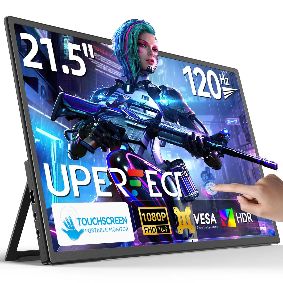 Uperfect Uperfect 21.5" 120Hz Touchscreen Portable Gaming Monitor — product photo
