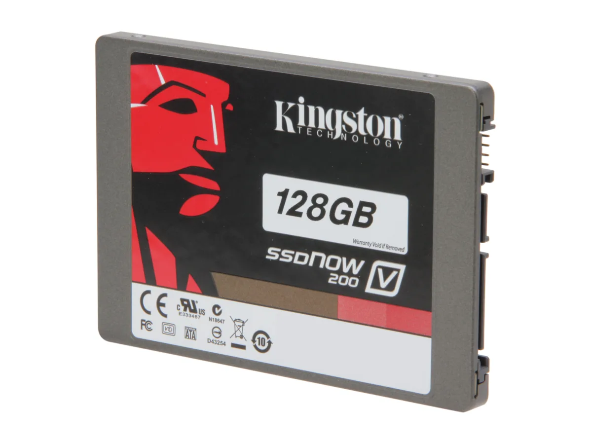 Kingston Technology Corp. Kingston Technology Corp. SV200S37A/128G 2.5" 128GB SATA internal SSD — product photo