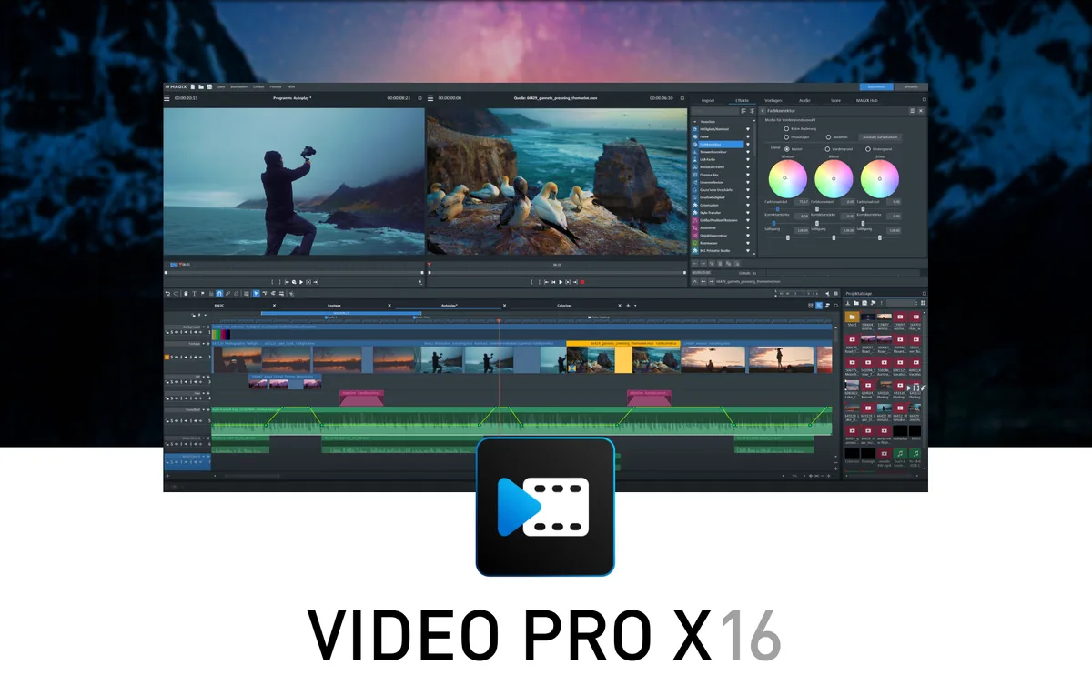 MAGIX MAGIX Video Pro X16 video editing software 639191550874 — fotografia produktu