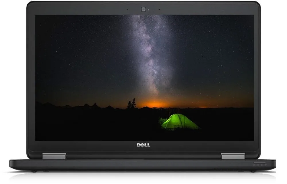 Black 15.6 inch Dell Latitude E5570 laptop, grade B with light wear