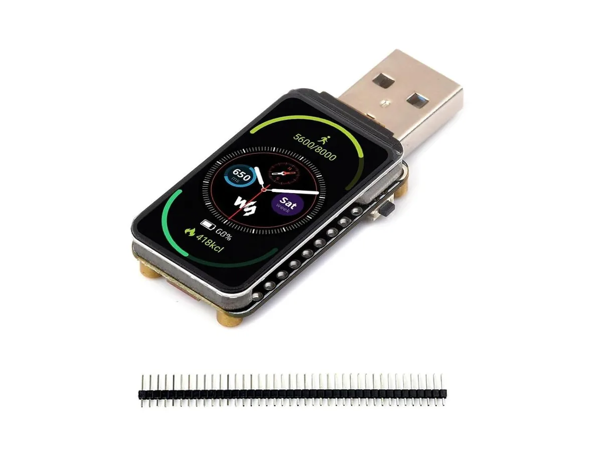 LORDWORLD LORDWORLD ESP32-S3-LCD-1.47 1.47inch 172×320 262K RGB development board — foto produk