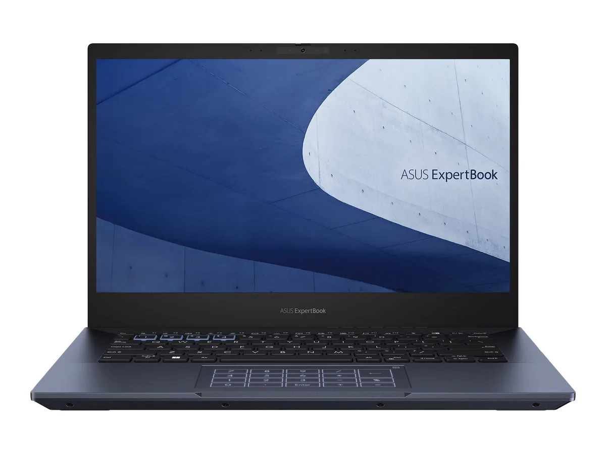 ASUS ExpertBook B5 14 inch Star Black laptop closed lid