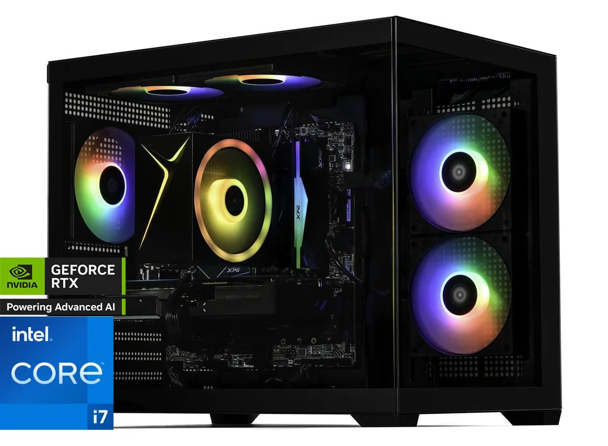 STORMCRAFT STORMCRAFT SI1470FCC-560N1 gaming PC i7-14700F RTX 5060 32GB DDR5 2TB NVMe — product photo