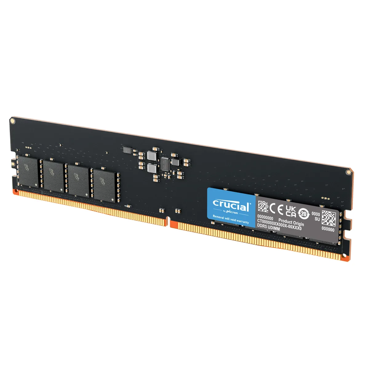 Crucial Crucial CT64G56C46U5 64GB DDR5 5600 desktop RAM — photo du produit