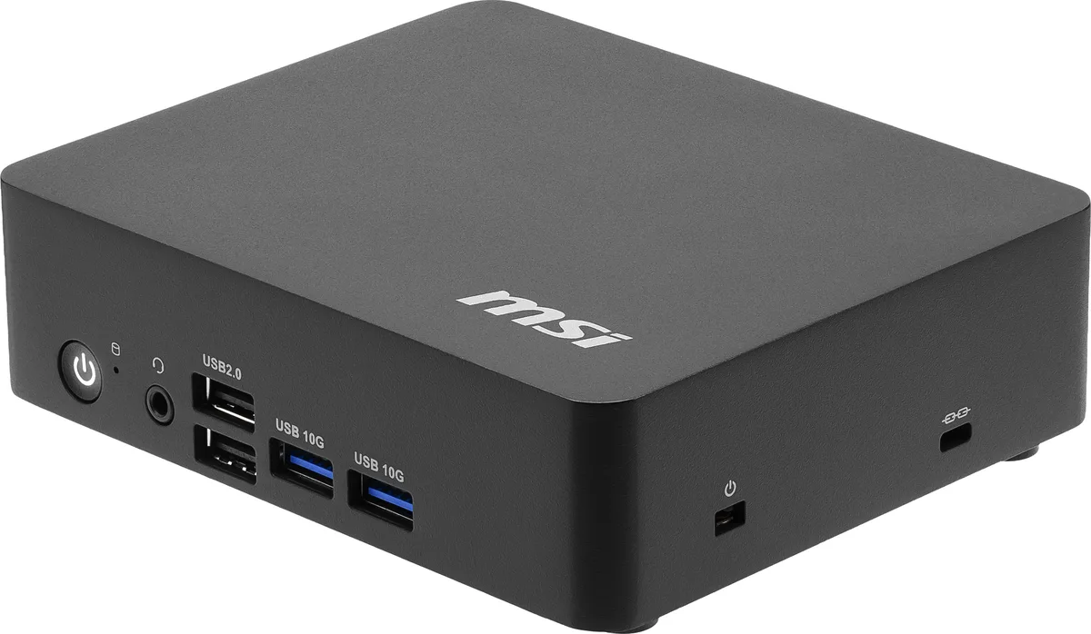 MSI MSI Cubi NUC TWG S-016US Intel N150 8GB DDR5 128GB SSD desktop PC — fotografia produktu