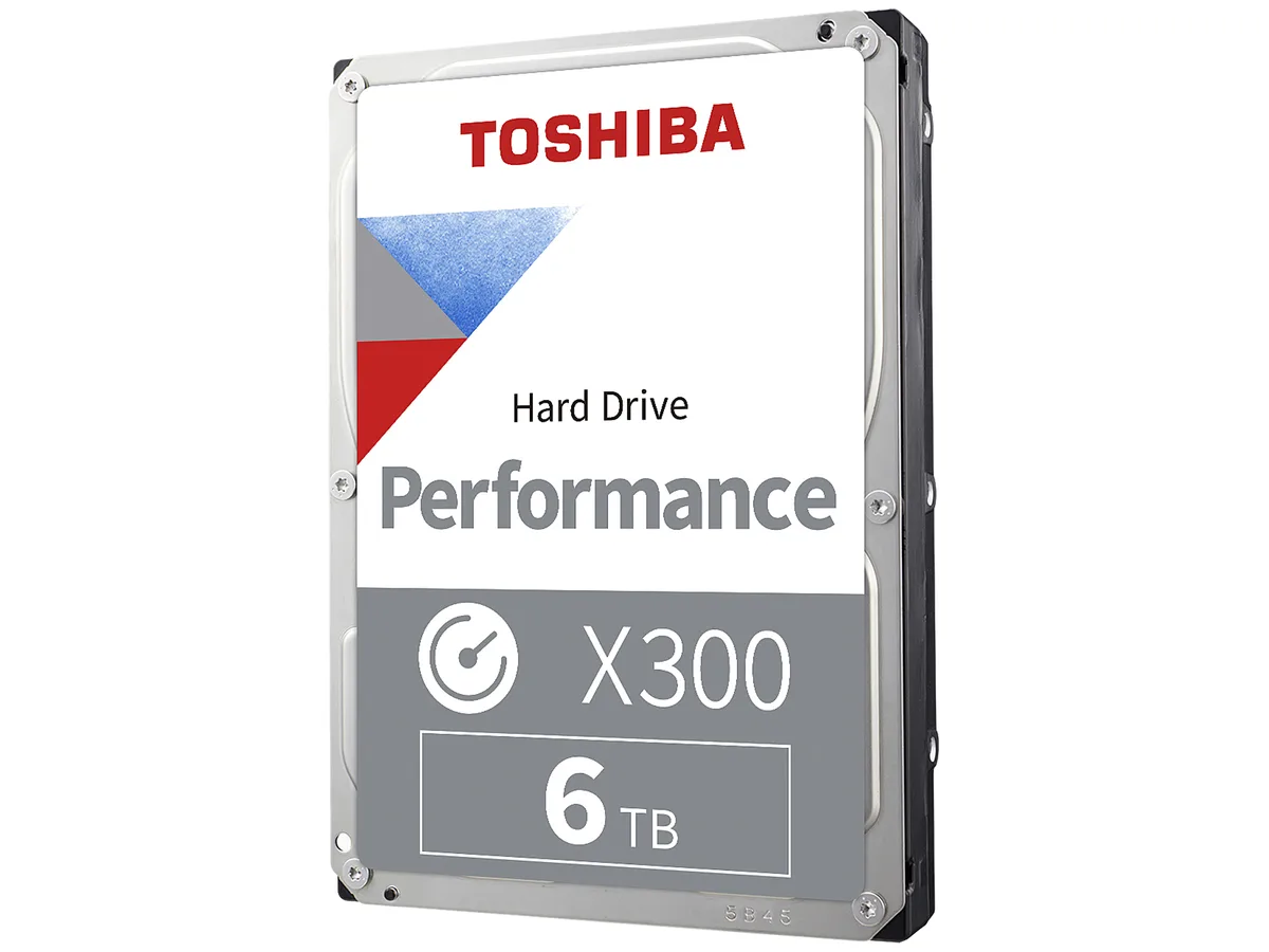 Toshiba Toshiba HDWR160XZSTA X300 6TB 7200 RPM 256MB SATA 6.0Gb/s 3.5" internal hard drive — fotografia produktu
