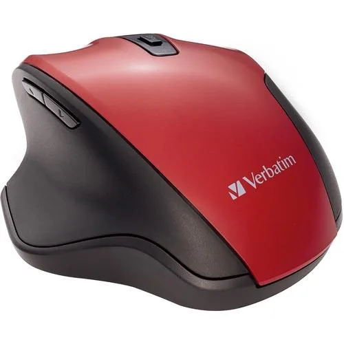 VERBATIM VERBATIM 70243 Wireless Blue LED Gaming Mouse Red 1600 dpi 2.40 GHz — foto del producto