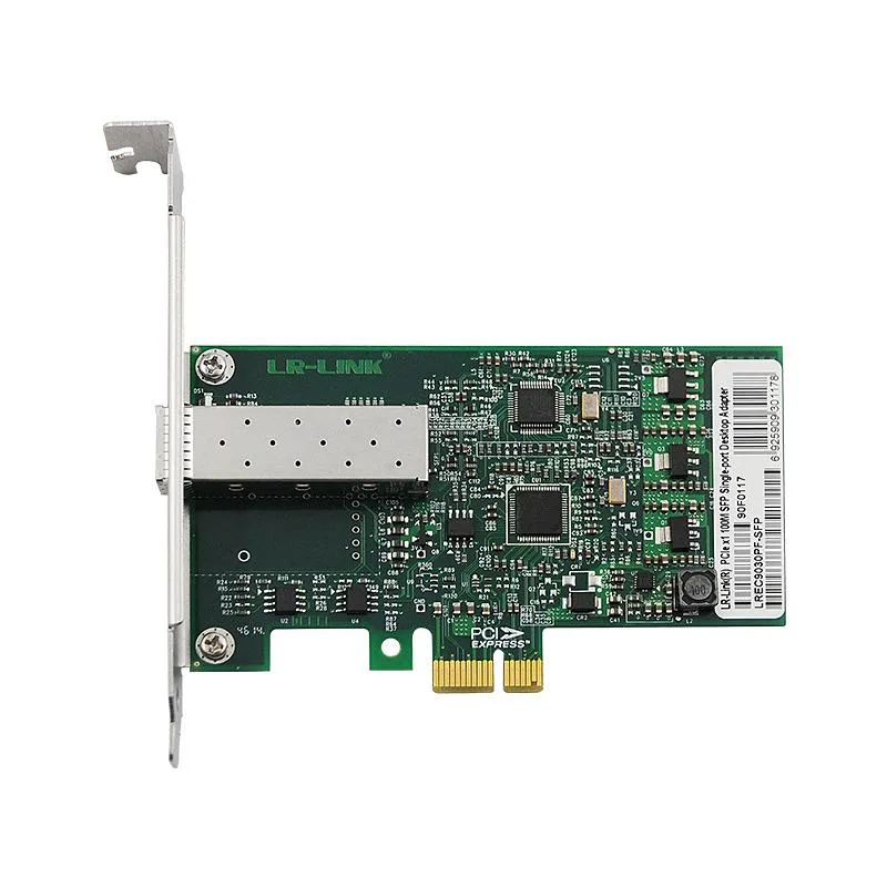 LR-LINK LR-LINK LREC9030PF-SFP 100Mbps PCIe x1 SFP Network Card — 商品写真