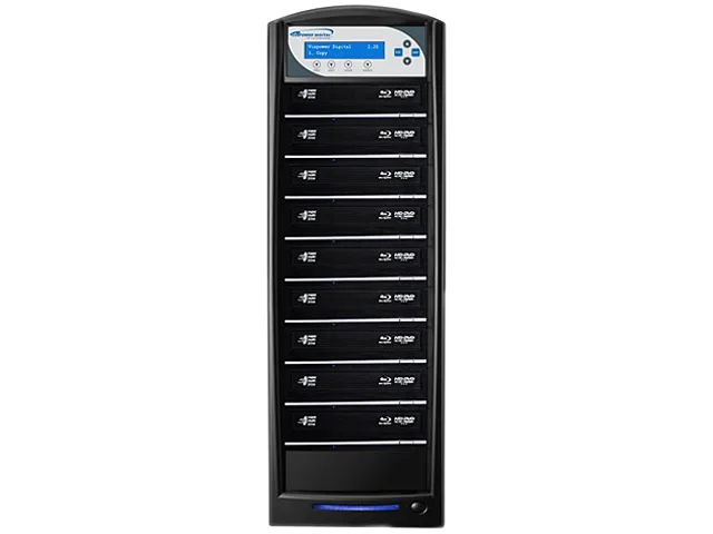 VinPower VinPower SharkBlu-S10T-DC-BK 10-target Blu-ray DVD CD duplicator 500GB — produkto nuotrauka