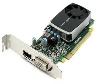 DELL DELL Quadro 600 1GB DDR3 Standard Height workstation graphics card — photo du produit