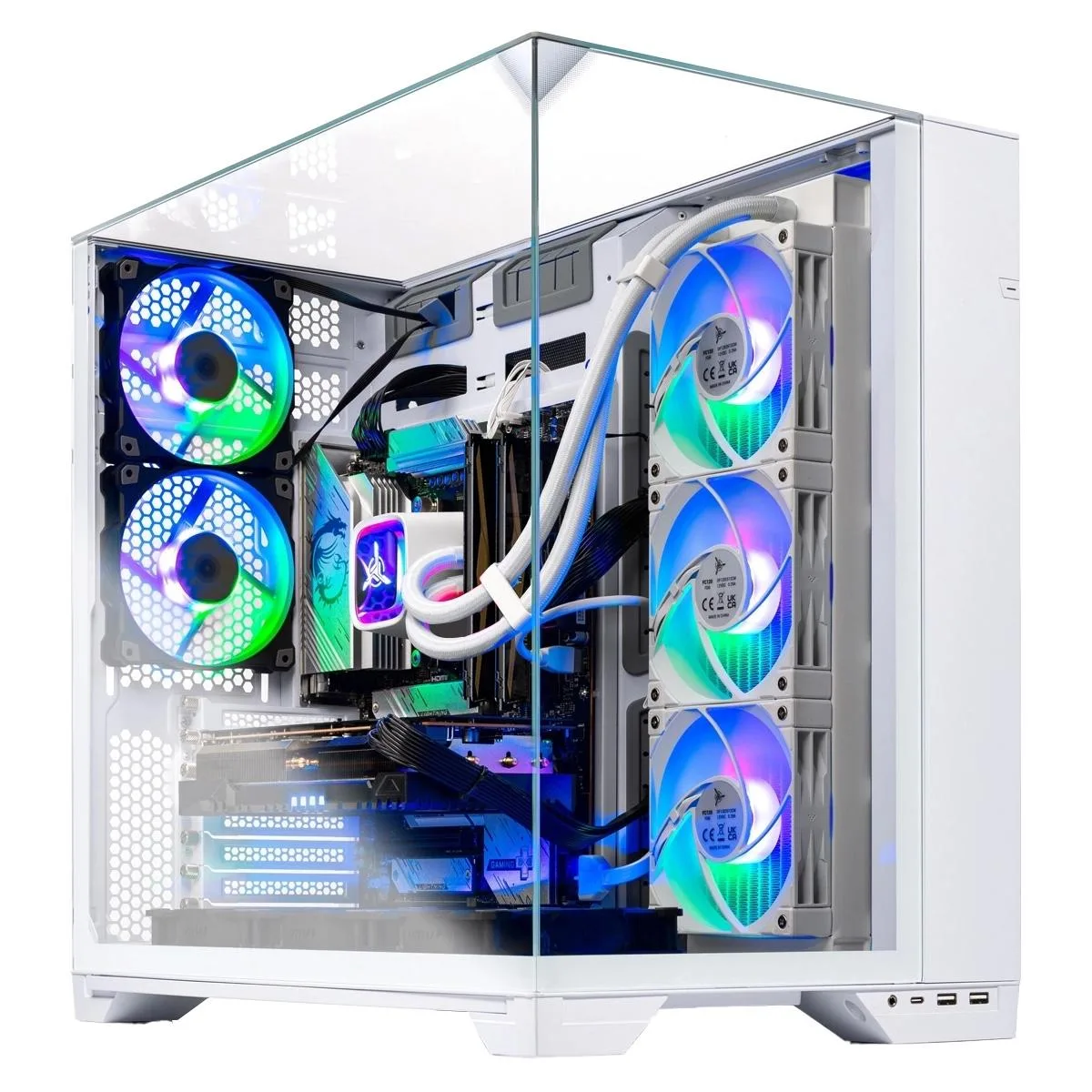Skytech Skytech ST-O11V-2826-W-AL gaming PC Ryzen 7 7700X RX 9070 XT 16GB 1TB DDR5 6000 850W — product photo
