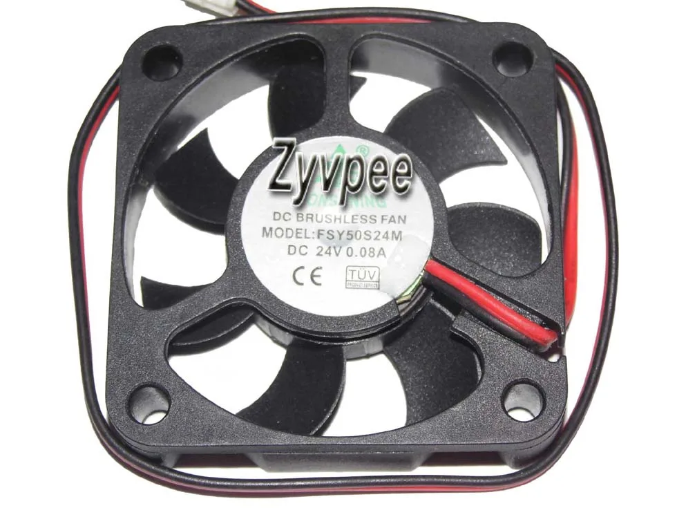 Zyvpee Zyvpee FSY50S24M 50mm 24V .08A 2-pin case fan — صورة المنتج