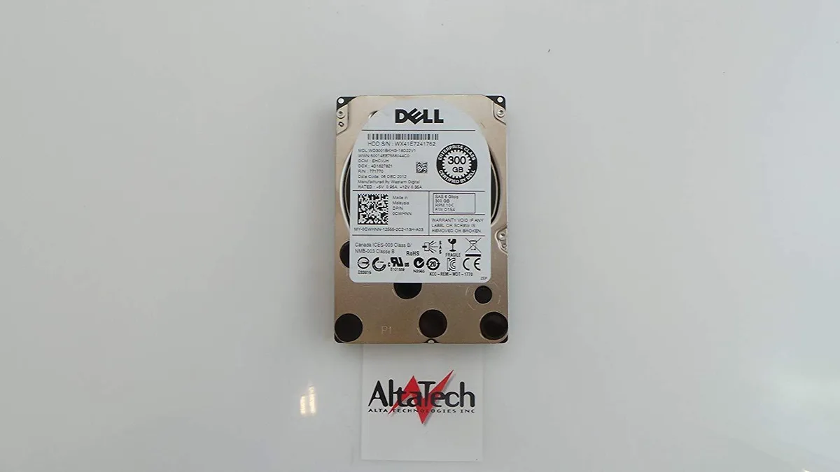 DELL DELL CWHNN 300GB 10000 RPM 2.5" 32MB SAS internal hard drive — 제품 사진