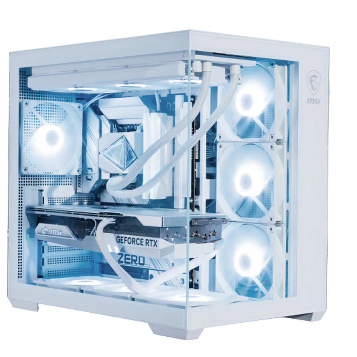 MSI MSI PAG PANO 100L PZ WHITE PC Case — product photo
