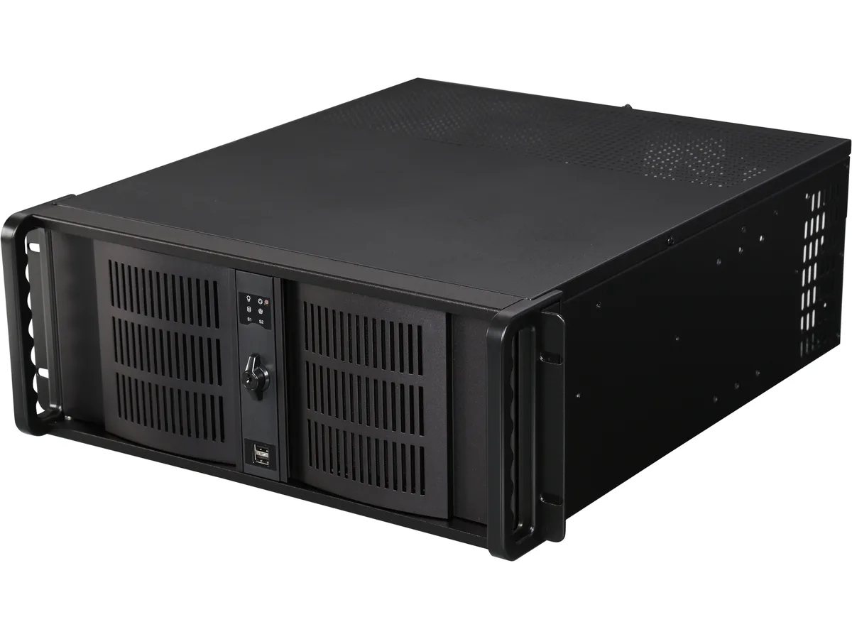 iStarUSA Inc. iStarUSA Inc. D-400-6 4U Rackmount Server Chassis Black — fotografija proizvoda