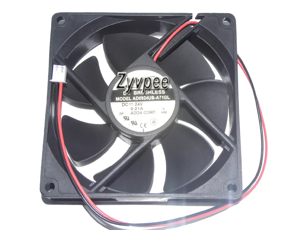 Zyvpee Zyvpee AD0924UB-A71GL 92x25mm 24V .21A 2-pin case fan — 商品照片